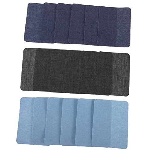 ARTIBETTER 18 Stück Teiliges Rechteckiges Bügel Patch für Diy Selbstklebende Jeansflicken für Kleidung Vielseitige Nähpatches für Kreative Projekte für Reparaturen und Dekoration ARTIBETTER 18 Stück Teiliges Rechteckiges Bügel Patch für Diy Selbstklebende Jeansflicken für Kleidung Vielseitige Nähpatches für Kreative Projekte für Reparaturen und Dekoration von Artibetter