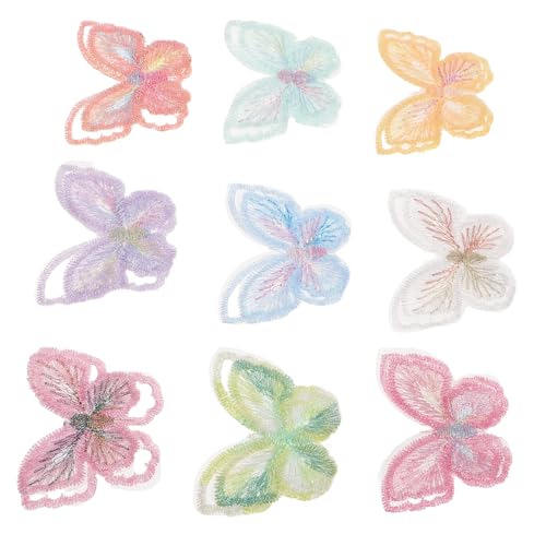 ARTIBETTER 18 Stück Teiliges Schmetterling-applikationen Doppellagige Organza-spitze Bestickte Stoff-patches zum Aufbügeln und Annähen Kreative Diy-verzierung für Kleidung Jacken Rucksäcke ARTIBETTER 18 Stück Teiliges Schmetterling-applikationen Doppellagige Organza-spitze Bestickte Stoff-patches zum Aufbügeln und Annähen Kreative Diy-verzierung für Kleidung Jacken Rucksäcke von Artibetter