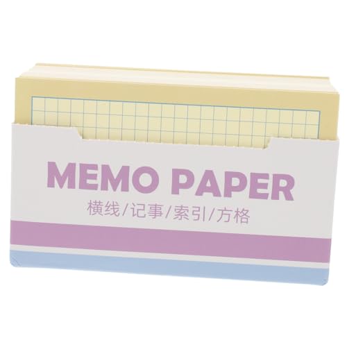 ARTIBETTER 180 Stück Haftnotizen Für Karteikarten Linierte Notizkarten Karteikarten Zum Lernen Farbige Lernkarten Farbige Notizkarten Kleine Karteikarten Rosa Karteikarten Linienkarte Papier von Artibetter