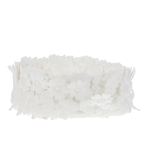 ARTIBETTER 1Pc Wasserlösliche Spitze Stickerei Spitzenbesatz Hochzeit Vintage Spitzenband Spitzenborte Band Nähen Spitzenbesatz Spitze Zum Basteln DIY Spitzenbesatz Bänder Zum Basteln von Artibetter