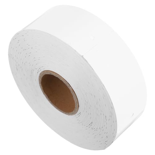 ARTIBETTER 1Rolle Bekleidung Tag Hängende Markierungen Blanko Papiermarken Weiß Rundkante Für DIY Crafts Und Einzelhandel von Artibetter