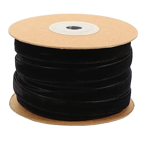 ARTIBETTER 1Rolle Breites Schwarzes Gewebtes Samtband für Dekoration und DIY Projekte Yards Geschenkband für Weihnachten Hochzeiten und Bastelarbeiten ARTIBETTER 1Rolle Breites Schwarzes Gewebtes Samtband für Dekoration und DIY Projekte Yards Geschenkband für Weihnachten Hochzeiten und Bastelarbeiten von Artibetter