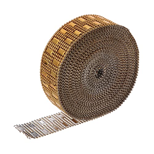 ARTIBETTER 1Rolle Faux Diamond Band Rolle Reihiges Strassband Yards für DIY Bastelprojekte Hochzeitsdekoration und Feste Glitzernde von Artibetter