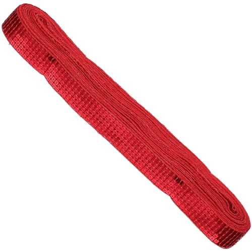ARTIBETTER 1Rolle Funkelnder Paillettenbesatz für DIY Kleidung Reihiger Dekoband Yards Vielseitig Einsetzbar für Projekte Hautfreundlich und Langlebig von Artibetter