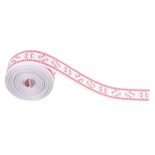 ARTIBETTER 1Rolle Geschenkband Yards Baseball Dekorationsband für Bastelarbeiten Blumenverpackung und Geschenkverpackung Leicht und Tragbar für Partys und Kreative von Artibetter