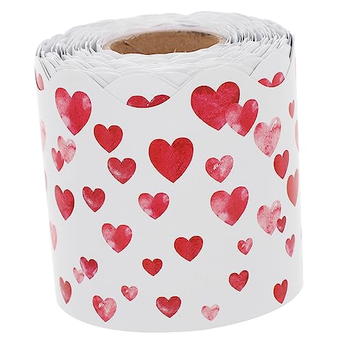 ARTIBETTER 1Rolle Wellenförmige Schwarze Bordaufkleber für Klassenzimmerdekoration Valentinstag Deko für Bulletin Boards und Wände Kreative Gestaltung für Frühlingsfeiern ARTIBETTER 1Rolle Wellenförmige Schwarze Bordaufkleber für Klassenzimmerdekoration Valentinstag Deko für Bulletin Boards und Wände Kreative Gestaltung für Frühlingsfeiern von Artibetter
