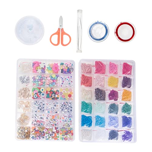 ARTIBETTER 1Satz DIY Schmuckperlen Glasperlen Abstandshalter für Armbänder und Vielseitige Spacer Perlen für Basteln für Schmuckherstellung von Artibetter