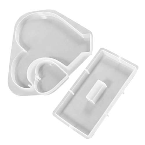 ARTIBETTER 1Satz DIY Silikonformen Für Herz Fotorahmen Flexible Epoxidharz Gießform Wiederverwendbare Silikonform Für Bastelprojekte Für Dekorationen Und von Artibetter
