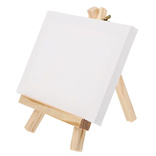 ARTIBETTER 1Satz Mini Holz Staffelei mit Klappbare Tischstaffelei für Malerei Kunstwerke und Fotos für Zuhause oder Veranstaltungen von Artibetter