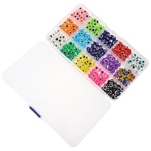 ARTIBETTER 1Satz Perlen mit Bösem Blick Bastelperlen für DIY Schmuck Einzigartiges Design für Armbänder und Halsketten Bastelmaterial für Projekte ARTIBETTER 1Satz Perlen mit Bösem Blick Bastelperlen für DIY Schmuck Einzigartiges Design für Armbänder und Halsketten Bastelmaterial für Projekte von Artibetter