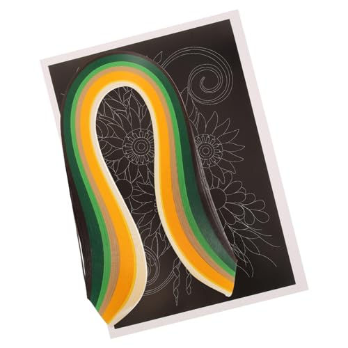 ARTIBETTER 1Satz Quilling Papier Für Bastelprojekte Papierstreifen Vorlagen Für DIY Für Anfänger Fördert Handwerkliche Fähigkeiten von Artibetter