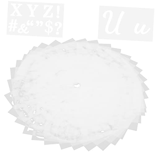 ARTIBETTER 1Satz Schablonen für Holzmalerei Teiliges Wiederverwendbare Buchstabenschablonen Kunststoff für DIY Projekte und Wandschmuck für ARTIBETTER 1Satz Schablonen für Holzmalerei Teiliges Wiederverwendbare Buchstabenschablonen Kunststoff für DIY Projekte und Wandschmuck für von Artibetter