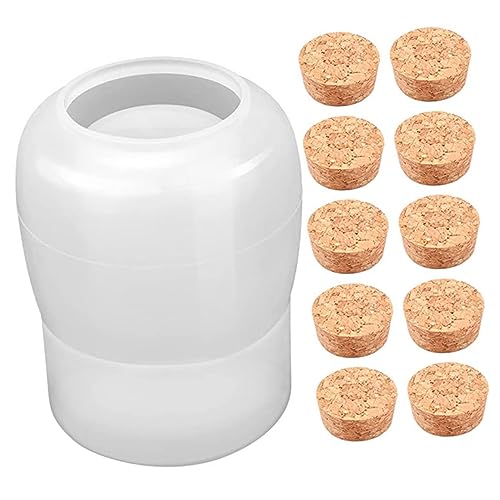 ARTIBETTER 1Satz Silikonform Für DIY Aufbewahrungsgläser Mit Flexible Wiederverwendbare Gießform Für Projekte Für Bastelarbeiten Und Zu Besonderen Anlässen von Artibetter