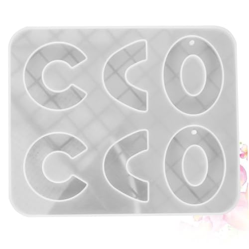 ARTIBETTER 1Stück Silikon Epoxidform für DIY Schmuck Gießform für Ohrringe Langlebig und Sicher für Handgemachte und Dekorationen Weiß von Artibetter