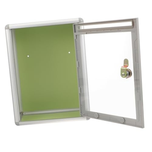 ARTIBETTER 1Stück Vorschlagsbox aus Acryl Transparente Briefkasten für Büro und Zuhause Kleine Kreative Aufbewahrungslösung Installieren für Anregungen und Beschwerden von Artibetter