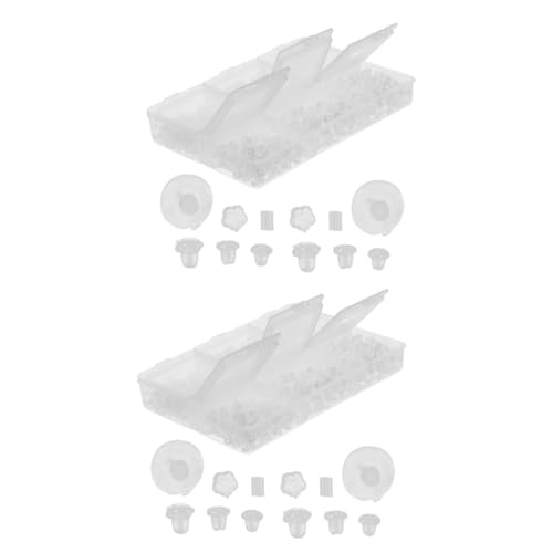 ARTIBETTER 2 Boxen transparente Ohrstöpsel Ohren Unterstützungen Ohrring-Verschlüsse DIY -Ohrring -Rücken Ohrringstopper Ohrstecker Austausch der Ohrringunterlage Schmuckzubehör Kieselgel ARTIBETTER 2 Boxen transparente Ohrstöpsel Ohren Unterstützungen Ohrring-Verschlüsse DIY -Ohrring -Rücken Ohrringstopper Ohrstecker Austausch der Ohrringunterlage Schmuckzubehör Kieselgel von Artibetter