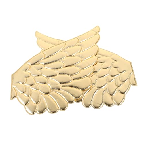 ARTIBETTER 2 Paare Angel Wings Patch Flügelflicken Zum Aufbügeln Engelsflügel-verzierung Gestickte Engelsflügelflecken Engelsflügel-kleidungsflicken Flügel-patches- Stoff Golden ARTIBETTER 2 Paare Angel Wings Patch Flügelflicken Zum Aufbügeln Engelsflügel-verzierung Gestickte Engelsflügelflecken Engelsflügel-kleidungsflicken Flügel-patches- Stoff Golden von Artibetter