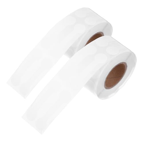 ARTIBETTER 2 Rollen Aufkleber Für Schmucketiketten Schmuck Tags Preisschilder Warenanhänger Leere Etiketten-display-tags Ring-tags Für Die Preisgestaltung Ohrring-aufkleber Weiß Kraftpapier von Artibetter