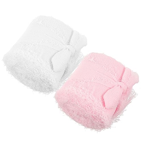 ARTIBETTER 2 Rollen Chiffon Geschenkband und Wasserrosa Ausfransendes Dekoband für Blumensträuße Bastelprojekte und Geschenkverpackungen Hochwertiges Leichtes Material für Kreative Diy Ideen ARTIBETTER 2 Rollen Chiffon Geschenkband und Wasserrosa Ausfransendes Dekoband für Blumensträuße Bastelprojekte und Geschenkverpackungen Hochwertiges Leichtes Material für Kreative Diy Ideen von Artibetter