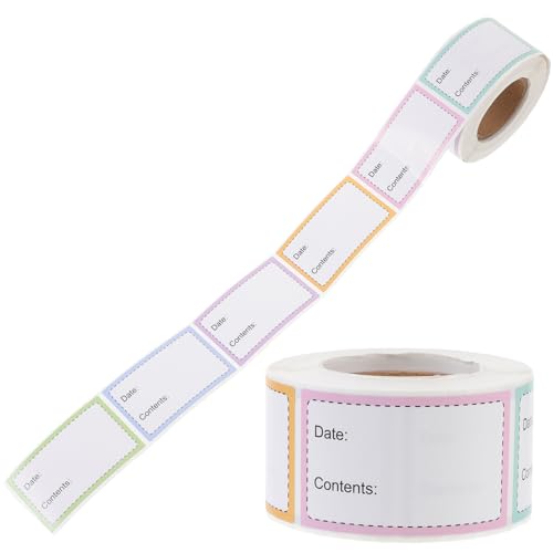ARTIBETTER 2 Rollen Dateiidentifikationsaufkleber Etiketten Lebensmittel Gefrierglas Selbstklebendes Küchenetikett Für Behälter Speisekammeretikettenaufkleber Papier ARTIBETTER 2 Rollen Dateiidentifikationsaufkleber Etiketten Lebensmittel Gefrierglas Selbstklebendes Küchenetikett Für Behälter Speisekammeretikettenaufkleber Papier von Artibetter