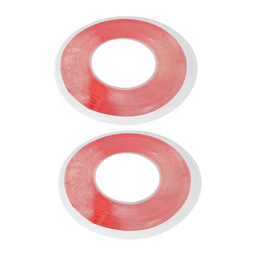 ARTIBETTER 2 Rollen Doppelseitiges Klebeband aus Pet Hochtemperaturbeständig Transparent Stark Haftend für Bastelarbeiten und Verschiedene Oberflächen Breit von Artibetter