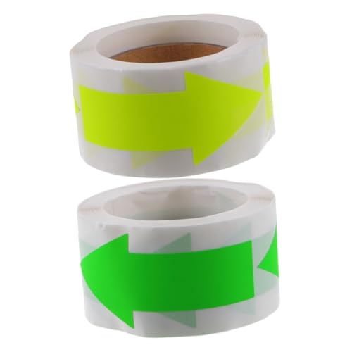 ARTIBETTER 2 Rollen Fluoreszierende Tags Selbstklebende Etiketten Aufkleber Farbe Bewegliche Pfeile In Blauform Zum Markieren Von Aufklebern Versiegelungsaufklebern ARTIBETTER 2 Rollen Fluoreszierende Tags Selbstklebende Etiketten Aufkleber Farbe Bewegliche Pfeile In Blauform Zum Markieren Von Aufklebern Versiegelungsaufklebern von Artibetter