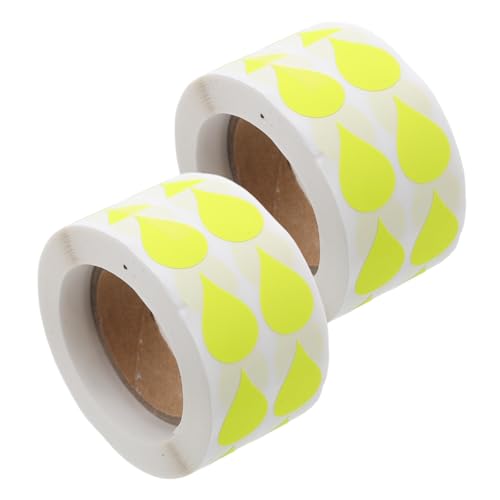 ARTIBETTER 2 Rollen Fluoreszierende Wassertröpfchenförmige Selbstklebende Etiketten Beschreibbare Aufkleber für Flaschen Vorratsgläser und Küchenorganisation Wiederablösbar und Vielseitig ARTIBETTER 2 Rollen Fluoreszierende Wassertröpfchenförmige Selbstklebende Etiketten Beschreibbare Aufkleber für Flaschen Vorratsgläser und Küchenorganisation Wiederablösbar und Vielseitig von Artibetter