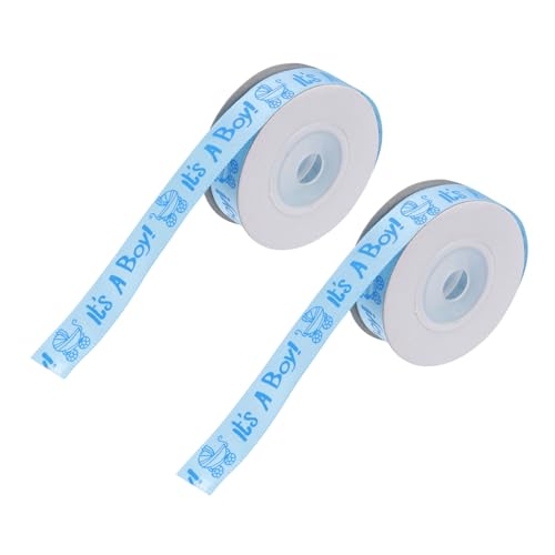ARTIBETTER 2 Rollen Geburtstagsdekoration Satinband pro Bedruckt für Geschenkverpackungen und DIY Dekorationen Sicher für Jungengeburtstage ARTIBETTER 2 Rollen Geburtstagsdekoration Satinband pro Bedruckt für Geschenkverpackungen und DIY Dekorationen Sicher für Jungengeburtstage von Artibetter