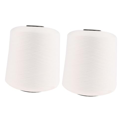 ARTIBETTER 2 Rollen Nähgarn Pflicht Quilten Stickgarn für Armbänder Faden Naht Nähen Weiß von Artibetter