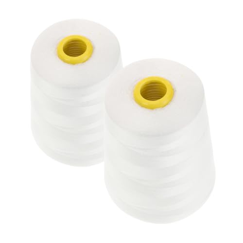 ARTIBETTER 2 Rollen Nähmaschinenfaden Quiltgarn Zum Handquilten Quiltfaden Dicker Nähfaden Nähfäden Für Nähmaschinen Hochleistungsfaden Naehstiche Nähgarn Faden Zum Nähen Baumwollfaden Weiß von Artibetter