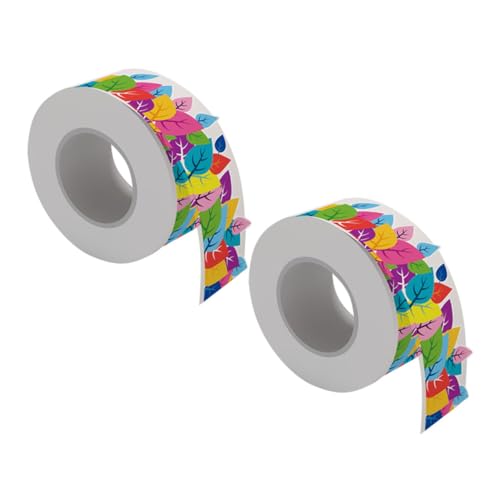 ARTIBETTER 2 Rollen Wasserdichtes Kleberaufkleber Entzückende Grenzaufkleber Aufkleber Für Tafel Cartoon Pinnwand Grenze Grenzpapier Zarter Aufkleber Pvc Selbstklebend ARTIBETTER 2 Rollen Wasserdichtes Kleberaufkleber Entzückende Grenzaufkleber Aufkleber Für Tafel Cartoon Pinnwand Grenze Grenzpapier Zarter Aufkleber Pvc Selbstklebend von Artibetter