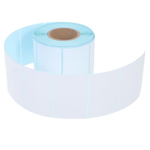 ARTIBETTER 2 Rollen Wasserdichtes und öldichtes Wärmeetikett Thermal- thermisches Etikett Versandetiketten Farbe thermischer Versand selbstklebende Adressetiketten Papier Weiß von Artibetter