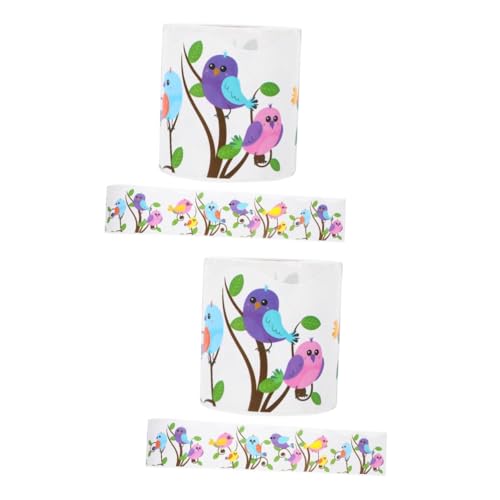 ARTIBETTER 2 Rollen dekorative Aufkleber Grenzaufkleber Pinnwand-Aufkleber Tafelrandaufkleber austauschbarer Pinnwandrand Festivalbedarf Festival Pinnwand Grenze PVC selbstklebend ARTIBETTER 2 Rollen dekorative Aufkleber Grenzaufkleber Pinnwand-Aufkleber Tafelrandaufkleber austauschbarer Pinnwandrand Festivalbedarf Festival Pinnwand Grenze PVC selbstklebend von Artibetter