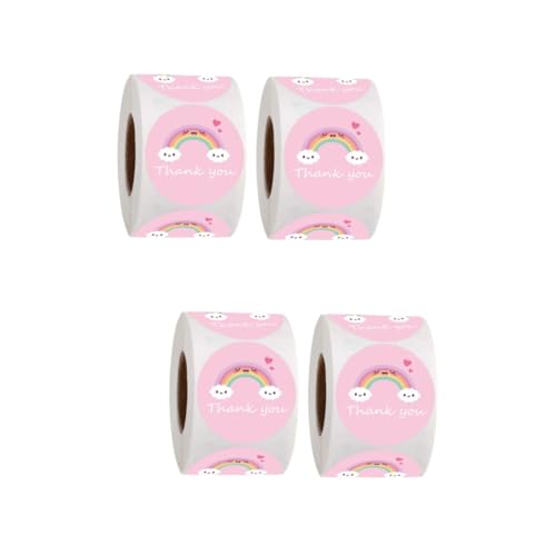 ARTIBETTER 2 Sätze Aufkleber Selbstklebende Dankeschön Etiketten Für Hochzeiten Geburtstagsfeiern Deko Sticker Für Einladungen Und Verpackungen 2 Rollen * 2 ARTIBETTER 2 Sätze Aufkleber Selbstklebende Dankeschön Etiketten Für Hochzeiten Geburtstagsfeiern Deko Sticker Für Einladungen Und Verpackungen 2 Rollen * 2 von Artibetter
