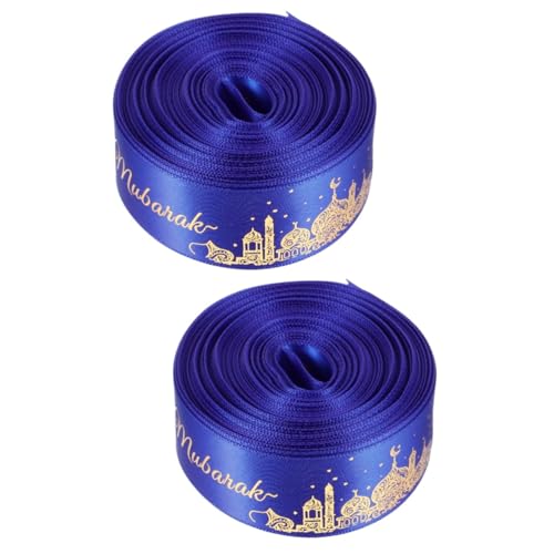 ARTIBETTER 2 Sätze Banddekoration Eid-dekorationen Für Zu Hause Feiern Wickelband Bänder Zum Verpacken Binden Worte Band Für Geschenkverpackung Festival-handwerksband Polyester 2 Stücke * 2 ARTIBETTER 2 Sätze Banddekoration Eid-dekorationen Für Zu Hause Feiern Wickelband Bänder Zum Verpacken Binden Worte Band Für Geschenkverpackung Festival-handwerksband Polyester 2 Stücke * 2 von Artibetter