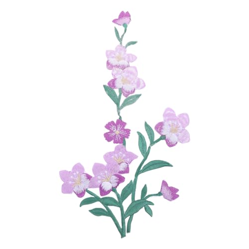 ARTIBETTER 2 Sätze Blumenstickerei Applikationen Dekorative Patches Für Kleidung Taschen Und Hüte Zum Reparieren Und Verzieren Von Textilien Langlebig Und Sicher 2 Stück * 2 von Artibetter