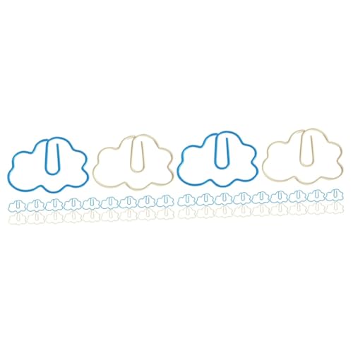 ARTIBETTER 2 Sätze Cartoon Lesezeichenstift Papierklammern Miniclips Süße Büroklammern Papierclips Büroklammern in Verschiedenen Größen Büroklammern Für Dokumentenpapier Metall 20 Stück * 2 von Artibetter