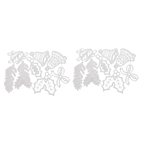ARTIBETTER 2 Sätze DIY-Stanzform Herstellung Karte Stanzen Schablone Blätter Schneidwerkzeug Stempel DIY Stanzform gestanzt Stahl mit hohem Kohlenstoffgehalt Silver von Artibetter
