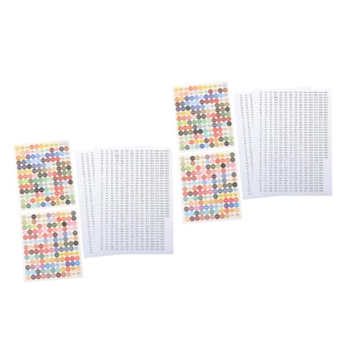 ARTIBETTER 2 Sätze Digitale Aufkleber Etiketten Diamant-aufkleber Klein Schulsachen Schulzeug Kennzeichnungsaufkleber Für Flasche Selbstklebende Nummernschilder Papier 4 Blätter * 2 ARTIBETTER 2 Sätze Digitale Aufkleber Etiketten Diamant-aufkleber Klein Schulsachen Schulzeug Kennzeichnungsaufkleber Für Flasche Selbstklebende Nummernschilder Papier 4 Blätter * 2 von Artibetter