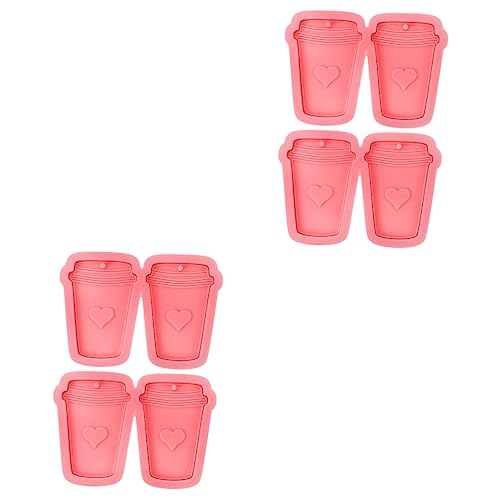 ARTIBETTER 2 Sätze Diy Herz Becher Silikonform Schlüsselanhänger Gießformen Für Handarbeiten Für Valentinstag Und Persönliche Dekoration 2 Stücke * 2 von Artibetter