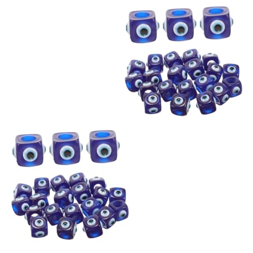 ARTIBETTER 2 Sätze Diy Schmuck Lose Perlen Handwerk Böse Augen Perlen Herstellung Perlen Des Bösen Blicks Sortiert Erwachsene Für Lieferungen Böses Auge Plastik 20 Stück * 2 von Artibetter