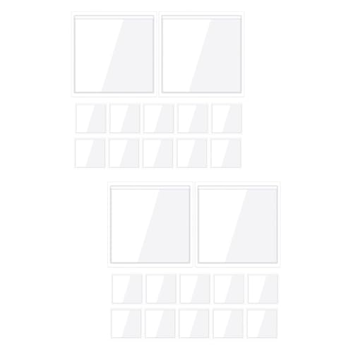 ARTIBETTER 2 Sätze Durchsichtige Klebetasche Vinyl Etiketten Kartenhüllen Mehrere Aufkleber-organizer-aufbewahrung Selbstklebender Transparenter Kartenhalter Pvc 20 Stück * 2 ARTIBETTER 2 Sätze Durchsichtige Klebetasche Vinyl Etiketten Kartenhüllen Mehrere Aufkleber-organizer-aufbewahrung Selbstklebender Transparenter Kartenhalter Pvc 20 Stück * 2 von Artibetter