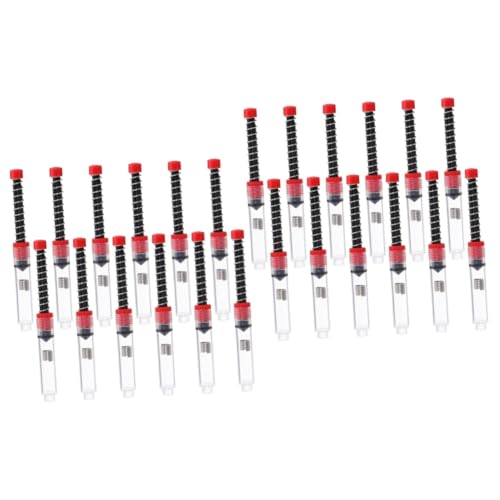 Artibetter 2 Sätze Elastischer Tintenabsorber Nachfüllung Füller Füllfederhalter in Ordnung Tinte Absorbierende Teile Brunnenstift -tintenabsorber Schulmaterial Plastik 12 Stücke * 2 von Artibetter