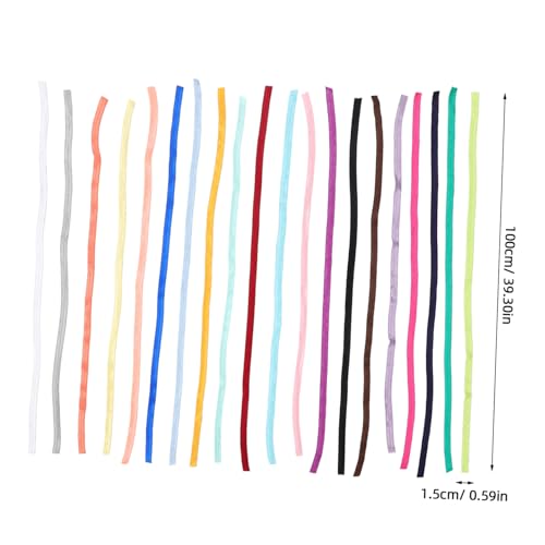 ARTIBETTER 2 Sätze Farbiges Gummiband Elastische Kordelstreifen Riemenkordeln Schwere Gummibänder Breites Gummiband Dickes Gummiband Gestricktes Gummiband Elastisches 20 Rollen * 2 ARTIBETTER 2 Sätze Farbiges Gummiband Elastische Kordelstreifen Riemenkordeln Schwere Gummibänder Breites Gummiband Dickes Gummiband Gestricktes Gummiband Elastisches 20 Rollen * 2 von Artibetter