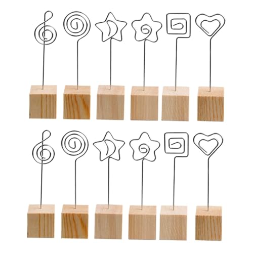ARTIBETTER 2 Sätze Fotoclip Inhaber Kunsthandwerklicher Fotopflock Silber Schreibtisch Anzeige Desktop Bildhalter Für Tische Fotohalterclips Aus Draht Groß Wann Metall Silver 6 Stück * 2 ARTIBETTER 2 Sätze Fotoclip Inhaber Kunsthandwerklicher Fotopflock Silber Schreibtisch Anzeige Desktop Bildhalter Für Tische Fotohalterclips Aus Draht Groß Wann Metall Silver 6 Stück * 2 von Artibetter