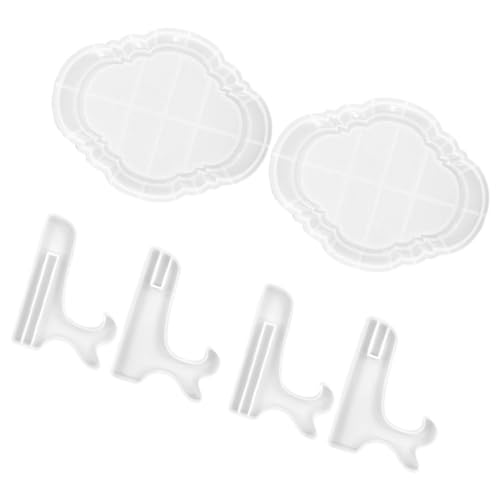 ARTIBETTER 2 Sätze Fotorahmen Silikonform Gießformen für Bilderrahmen Herstellung Bilddarstellungsformen bastelset kreative Bilderrahmenformen Handwerk Formen Kieselgel Weiß von Artibetter