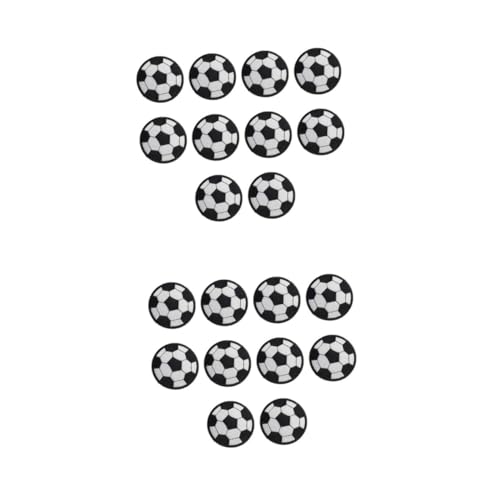 ARTIBETTER 2 Sätze Fußball Aufnäher Für Kleidung Kreative Stickerei Applikationen Für Jeans Shirts Rucksäcke Dekoration Und Reparatur Leuchtende Farben Einfach Zu Verwenden 20 Stück * 2 ARTIBETTER 2 Sätze Fußball Aufnäher Für Kleidung Kreative Stickerei Applikationen Für Jeans Shirts Rucksäcke Dekoration Und Reparatur Leuchtende Farben Einfach Zu Verwenden 20 Stück * 2 von Artibetter