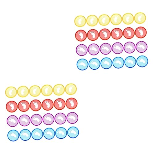 ARTIBETTER 2 Sätze Fußbindungsschnalle Bindemittel Bunt Notizbücher Ringe Gebunden Büromaterial Schulzeug Mini Discs Ring Für Lose Blätter Ringordner Für Lose Blätter Abs Blue 40 Stück * 2 von Artibetter