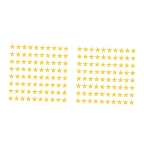 ARTIBETTER 2 Sätze Gestickter Fünfzackiger Stern Aufkleber DIY Stern Patches Nähen Rosa Stoffapplikationen Für Kleidung Patches Für Hüte Strass Applikationen Zum Sticken 80 Stück * 2 von Artibetter