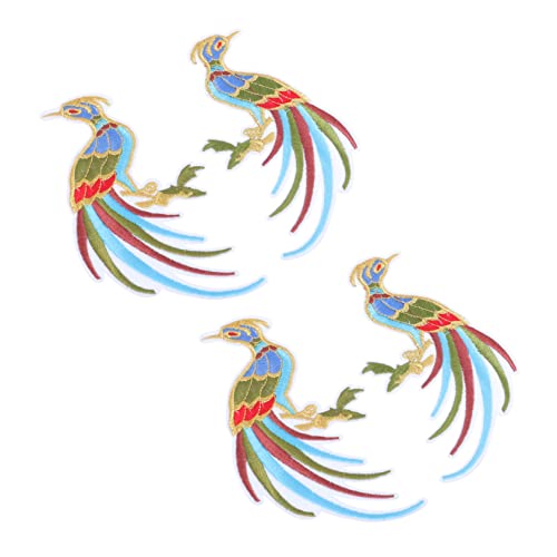 ARTIBETTER 2 Sätze Goldfaden-pfau-patch Stoff Flecken Bunt Genäht Nähen Embroidery Aufbügelbilder Dekoration Verkleidung Bügelzubehör Aufnäher Für Kleidungsstücke Colorful 4 Stücke * 2 ARTIBETTER 2 Sätze Goldfaden-pfau-patch Stoff Flecken Bunt Genäht Nähen Embroidery Aufbügelbilder Dekoration Verkleidung Bügelzubehör Aufnäher Für Kleidungsstücke Colorful 4 Stücke * 2 von Artibetter